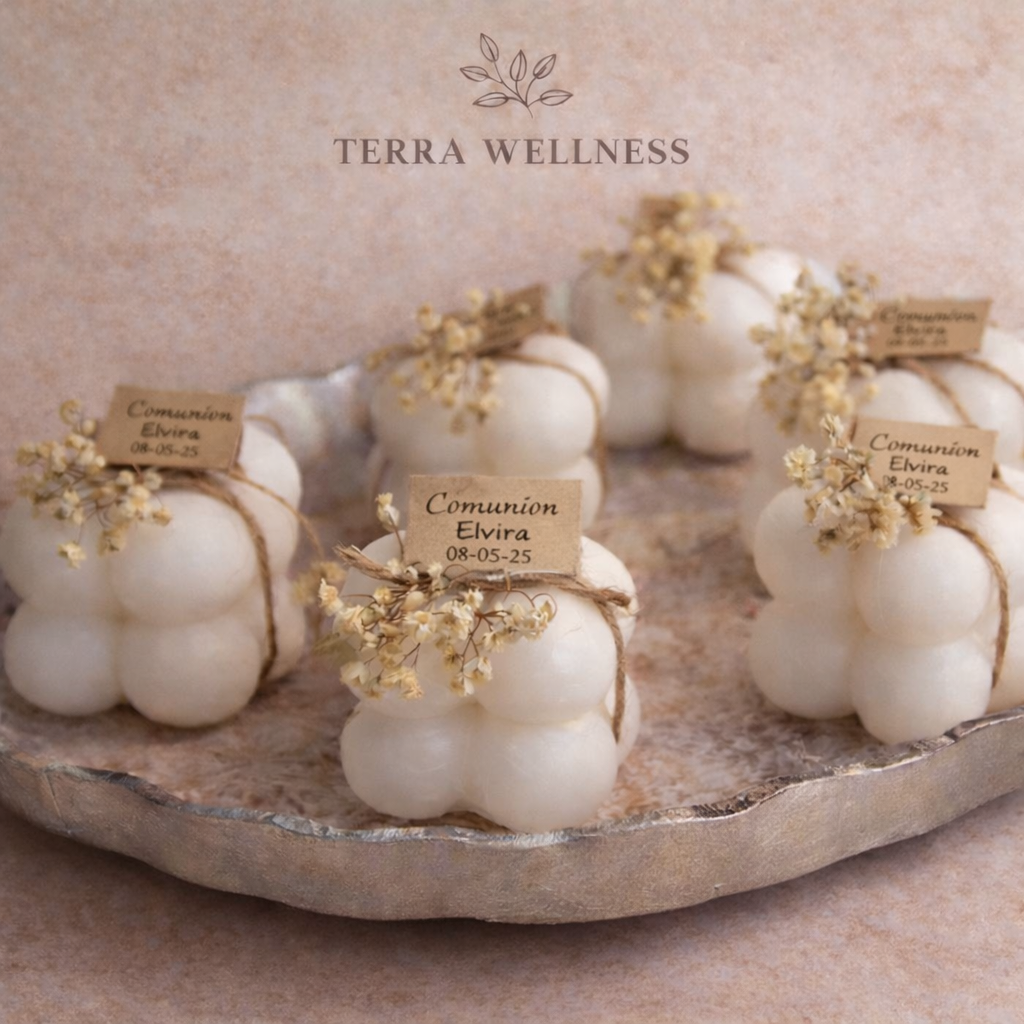 Burbujas de cera de soja perfumadas – Detalles simbólicos y especiales