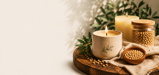 La cera de soja: el secreto de unas velas más naturales y duraderas