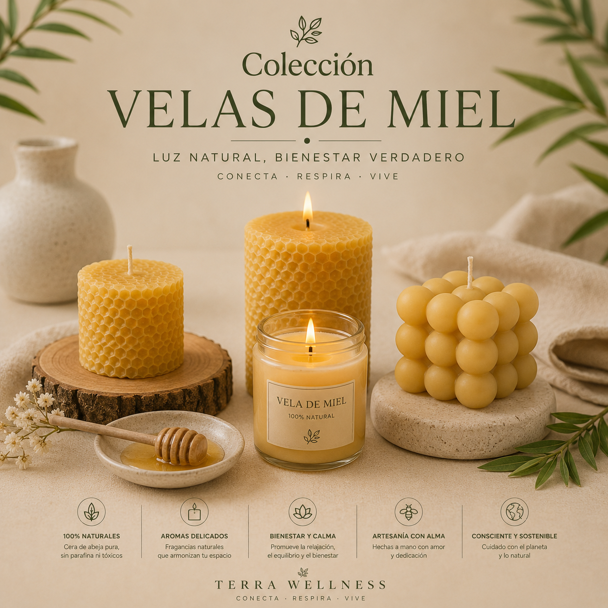 Velas de miel