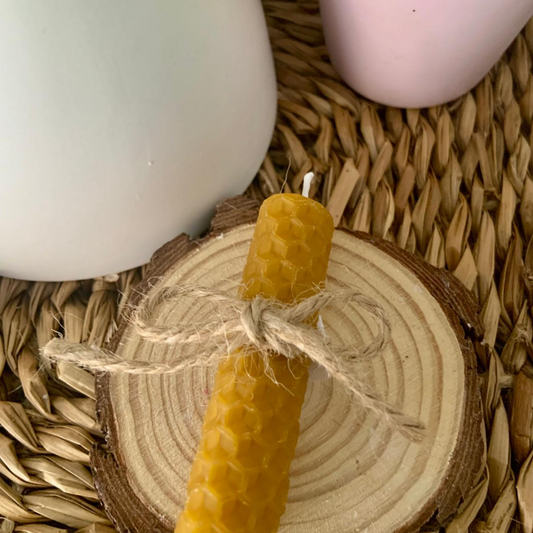 Velas de miel pequeñas