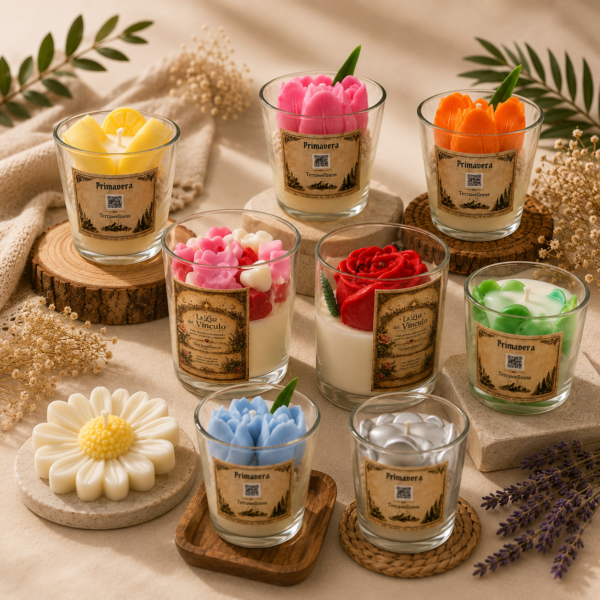 Velas artesanales